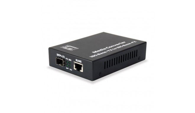 LevelOne GVT-0500 network media converter 10000 Mbit/s Black