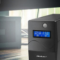 Qoltec Monolith uninterruptible power supply (UPS) Double-conversion (Online) 1 kVA 600 W 2 AC outle