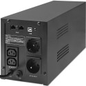 Qoltec 53771 uninterruptible power supply (UPS) Line-Interactive 2 kVA 1200 W 2 AC outlet(s)