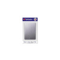 Verbatim Store &#039;n&#039; Go ALU Slim Portable Hard Drive 2TB Space Grey