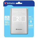 Verbatim Store &#039;n&#039; Go USB 3.0 Portable Hard Drive 2TB Silver