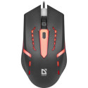 Defender HIT MB-601 mouse Gaming Ambidextrous USB Type-A Optical 1200 DPI
