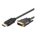 Goobay 2m DP/DVI DisplayPort Black