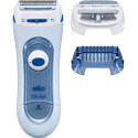 Braun | Lady Shaver | Silk-épil 5160 | Number of power levels 1 | Wet &amp; Dry | Blue
