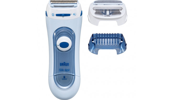Braun | Lady Shaver | Silk-épil 5160 | Number of power levels 1 | Wet &amp; Dry | Blue