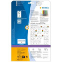 HERMA File labels A4 38x297 mm green paper matt opaque 100 pcs.