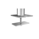 Durable 508823 monitor mount / stand 86.4 cm (34&quot;) Silver Desk