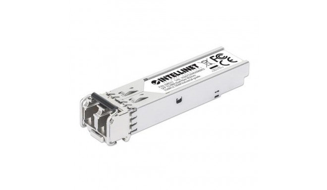 Intellinet Industrial Gigabit Fiber SFP Optical Transceiver Module 1000Base-SX (LC) Multi-Mode Port,