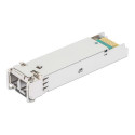 Intellinet Industrial Gigabit Fiber SFP Optical Transceiver Module 1000Base-SX (LC) Multi-Mode Port,