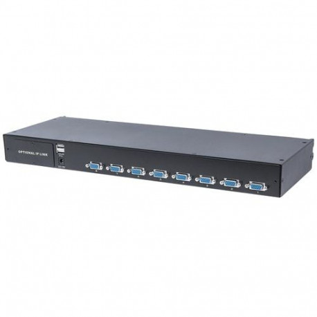 Intellinet Modular 8-Port VGA KVM Switch, For Use with Product Numbers For Use with Product Numbers
