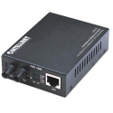 Intellinet Fast Ethernet Media Converter, 10/100Base-Tx to 100Base-Fx (ST) Multi-Mode, 2 km (1.24 mi