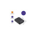 Qoltec 50314 storage drive enclosure SSD enclosure Black M.2