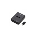Qoltec 50314 storage drive enclosure SSD enclosure Black M.2