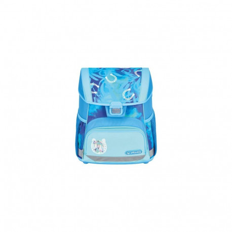Herlitz Loop Plus Lucky Horse school bag set Girl Polyester Blue, Light Blue