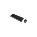 Lenovo Essential Wired Combo Black US Euro keyboard Mouse included Universal USB