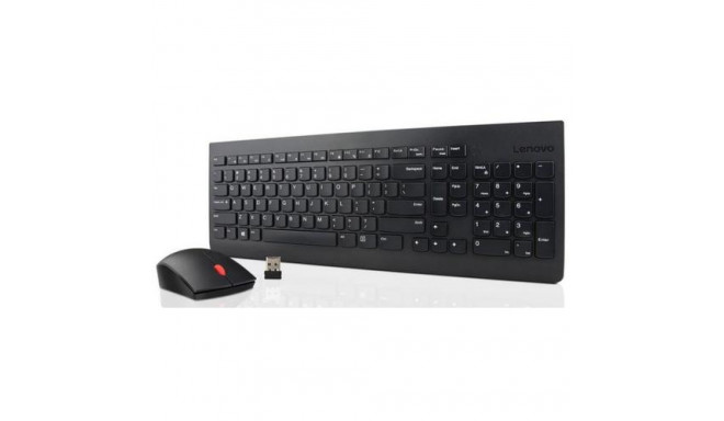 Lenovo 4X30M39497 keyboard Mouse included Universal RF Wireless QWERTY US English Black
