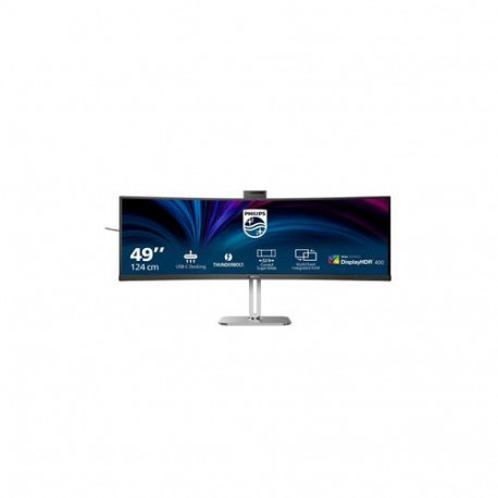 Philips 49B2U6903CH/00 computer monitor 124.5 cm (49") 5120 x 1440 pixels Dual QHD LCD Grey