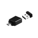 Verbatim Nano - USB 2.0 Drive Drive con Adattatore Micro USB da 32 GB - Black