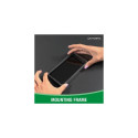 4smarts 496254 mobile phone case 11.9 cm (4.7&quot;) Cover Black, Transparent