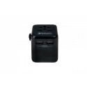 Verbatim 49543 power plug adapter Universal Black