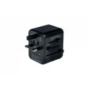 Verbatim 49543 power plug adapter Universal Black