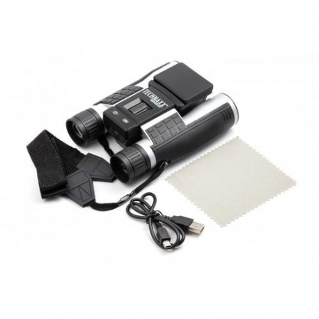 Technaxx TX-142 binocular Black, Silver