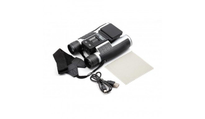 Technaxx TX-142 binocular Black, Silver