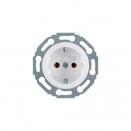 Hager 474520 socket-outlet Type F White