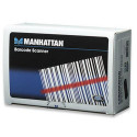 Manhattan USB-A Magnetic Strip Card Reader, Triple Track Reader, Keyboard Wedge Decoder, Cable 1.5m,
