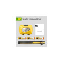 GP Batteries 455032 flashlight Black, Yellow Keychain flashlight LED