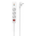 Hama 44133757 power extension 1.4 m 3 AC outlet(s) Indoor White