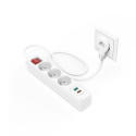 Hama 44133757 power extension 1.4 m 3 AC outlet(s) Indoor White