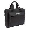 Manhattan London Laptop Bag 12.5&quot;, Top Loader, Black, LOW COST, Accessories Pocket, Shoulde