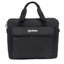 Manhattan London Laptop Bag 12.5&quot;, Top Loader, Black, LOW COST, Accessories Pocket, Shoulde