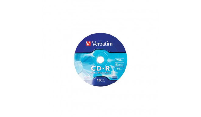 Verbatim CD-R 52X 700MB 10PK OPS Wrap EP 10 pc(s)