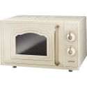 Gorenje MO4250CLI Countertop Grill microwave 20 L 700 W Ivory