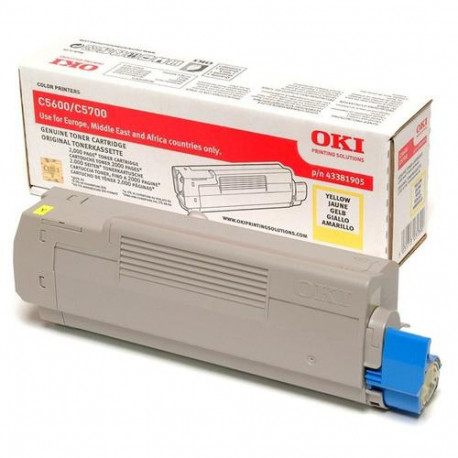 OKI Toner 43381905 Yellow (43324405)