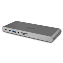 Lindy DST-Pro 5K XT, USB-C Laptop Docking Station with Triple Display (4K) or Single Display (5K) an