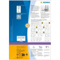 HERMA File labels A4 192x59 mm white paper matt opaque 400 pcs.