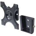 Manhattan TV &amp; Monitor Mount, Wall, Fixed, 1 screen, Screen Sizes: 10-32&quot;, Black, V