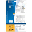 HERMA Rating plate labels A4 105x148 mm silver extra strong adhesion film matt 100 St.