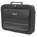 Manhattan Empire Laptop Bag 17.3&quot;, Clamshell design, Accessories Pocket, Shoulder Strap (re