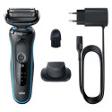 Braun Series 5 51-M1200s men&#039;s shaver Foil shaver Trimmer Black, Blue