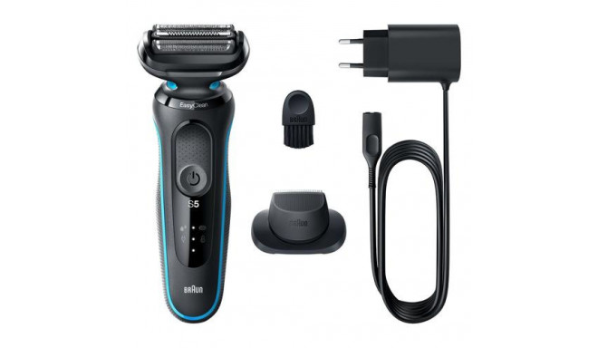 Braun Series 5 51-M1200s men&#039;s shaver Foil shaver Trimmer Black, Blue