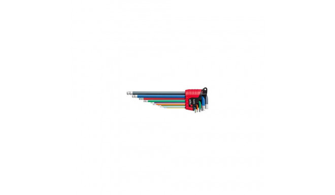 Wiha ErgoStar L-shaped hex key set Metric 9 pc(s)