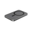 RealPower PB-5000 Mag Lithium Polymer (LiPo) 5000 mAh Wireless charging Grey