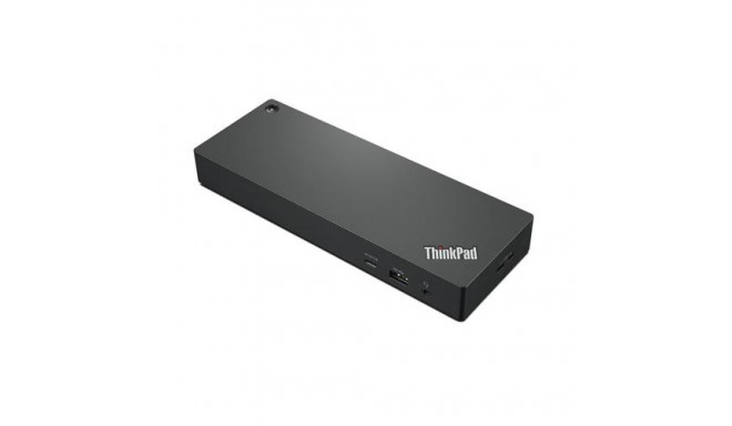 Lenovo 40B00300EU laptop dock/port replicator Wired Thunderbolt 4 Black, Red