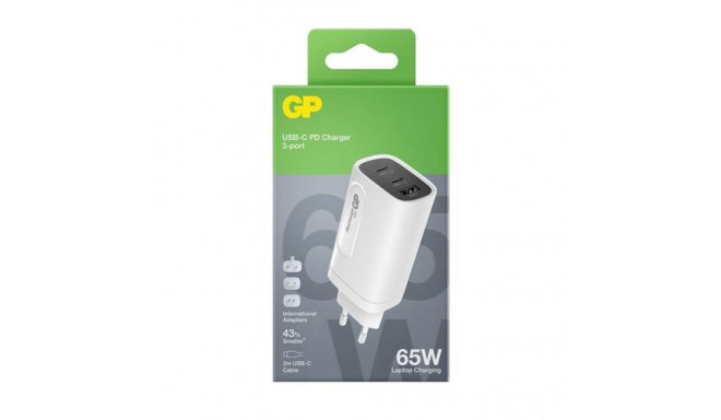 GP Batteries GaN PD battery charger AC