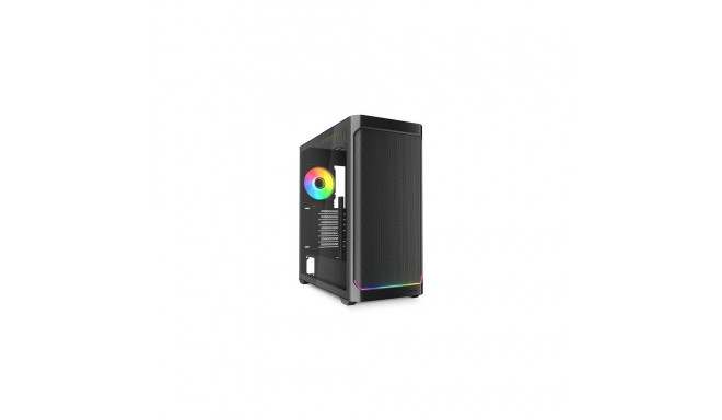 Sharkoon AK4W RGB Strip Midi Tower Black
