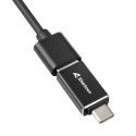 Sharkoon 4044951037575 laptop dock/port replicator Wireless USB 3.2 Gen 1 (3.1 Gen 1) Type-C Black